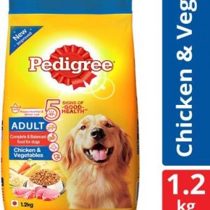 PEDIGREE Adult Chicken, Vegetable 1.2 kg Dry Adult Dog Food