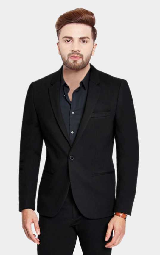 Single Breasted Formal Men Full Sleeve Blazer