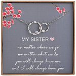 Sister Gifts from Sister - Sterling Silver Interlocking Infinity