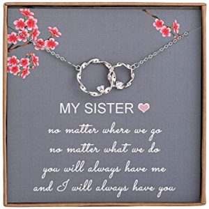Sister Gifts from Sister - Sterling Silver Interlocking Infinity