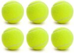 COMPASS Light Weight Pack Of 6 Piece Cricket Tennis Ball (Pack of 6, Yellow)