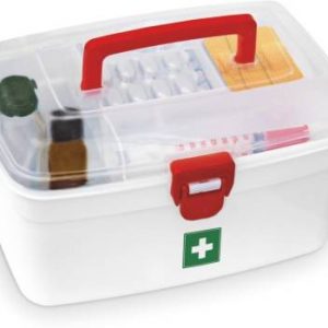 MILTON Medical Box  - 2500 ml Plastic Utility Container (White)