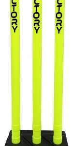 VICTORY Plastic Cricket Stump Set  (Green, Black)