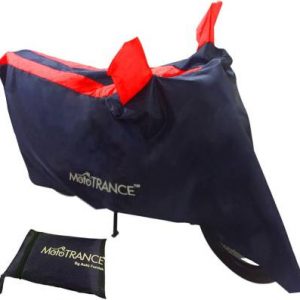 MOTOTRANCE Two Wheeler Cover for Honda  CB Shine, Blue)